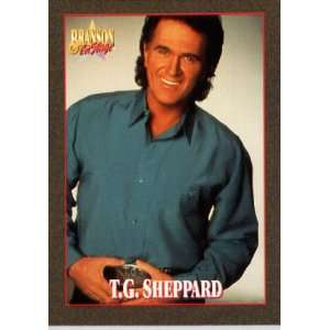  1992 Branson On Stage Trading Card # 57 T. G. Sheppard In 