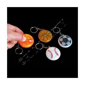  LIGHT UP SPORT BALL KEYCHAIN Toys & Games