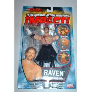 Total Nonstop Action Wrestling Series I 6 Figure Raven 