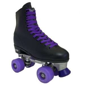  Chicago 405 Outdoor Black Boots with Purple RoadRider 