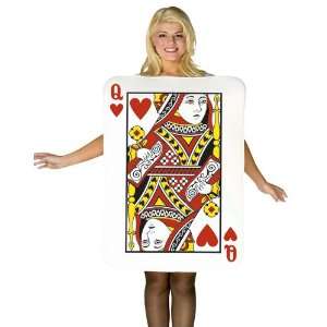   Hearts Playing Card Unisex Halloween Costume One Size 