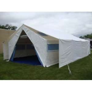  1 5/8 U.N. Disaster Relief Tent 18 x 32 x 15