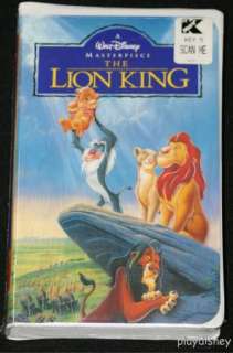 Disney Masterpiece The Lion King VHS NEW & SEALED 765362977031  