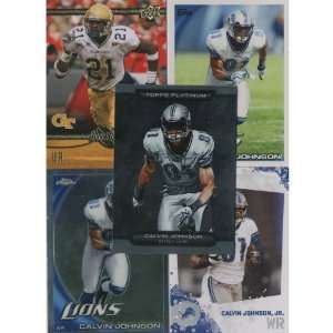  Burbank Sportscards Detroit Lions Calvin Johnson  20 