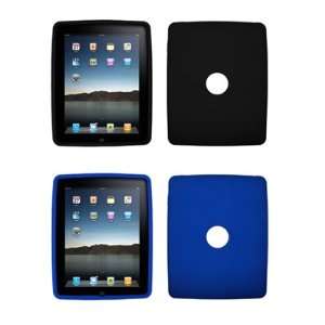   Cover Cases (Jet Black, Electric Blue) for Apple iPad Electronics