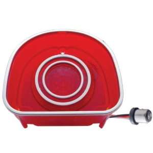  1968 CHEVY BEL AIR / BISCAYNE LED TAIL LIGHT RED LENS Automotive