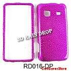3D Rain Water Drop Purple For Samsung Seek M350 Hard Case Cover  