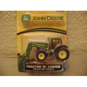 Ertl John Deere Cab Tractor with Loader 1/64 Toys & Games