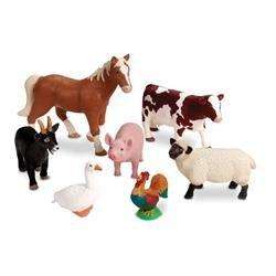 Learning Resources Jumbo Farm Animals, Set of 7