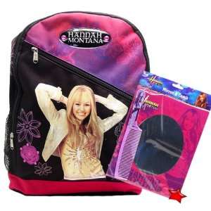   Plus Mirror & Comb Set, Hannah Montana Lunch Bag and Messenger bag
