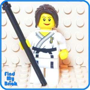 M659 Lego Custom Minifigure   Karate Girl Master   NEW  