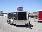  Nose Enclosed Cargo Motorcycle Trailer NEW ATP 360* and ramp door