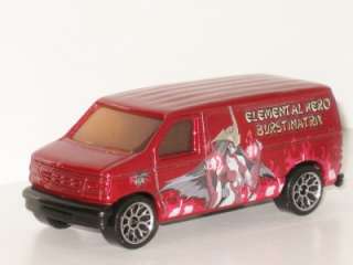   1999 Ford Panel Van Econoline Yu Gi Oh Burstinatrix Model Red Rare Toy