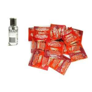 Trustex Natural Premium Latex Condoms Lubricated 48 condoms Maximus 50 