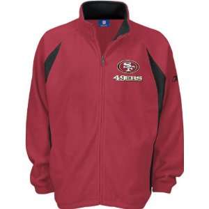  San Francisco 49ers Full Zip Fleece Jacket Sports 