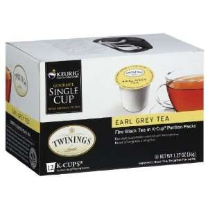 Twinings Earl Grey Tea, 12 ct K Cups for Keurig Brewers, 3 pk  