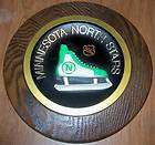 1970s Minnesota North Stars Hockey Skate Wall Plaque