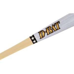  D Bat Pro Cut 72 Half Dip Baseball Bats WHITE 34 Sports 