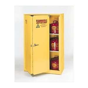   45 Gallon Flammable Safety Cabinet, Self Closing Sliding Door   1945