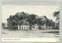 BLACK AND WHITE EAST HIGH SCHOOL, MINNEAPOLIS, MN 1909  