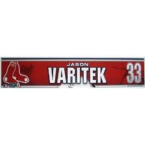  Jason Varitek #33 2009 Red Sox Game Used Locker Room 