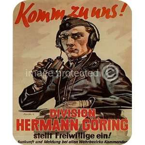   German WW2 Military Division Hermann Goring MOUSE PAD