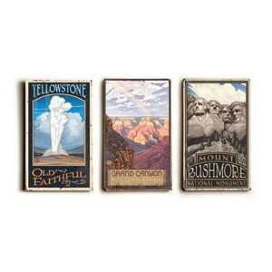  National Park Wood Sign   Mount Rushmore Patio, Lawn 