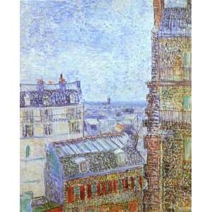  Vincent Van Gogh   24 x 30 inches   Paris Seen from Vincents Room in