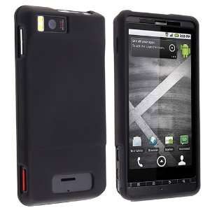   on Rubber Coated Case for Motorola Droid Xtreme MB810 / Droid X, Black