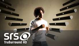   HD Sound Bar SRS TruSurround Home Theatre Audio Stereo Speaker  
