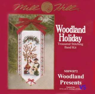 Mill Hill Beads Buttons Counted Cross Stitch Kit ~ WOODLAND PRESENTS 