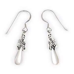  Mother of Pearl Drop Inlay Earrings Jewelry