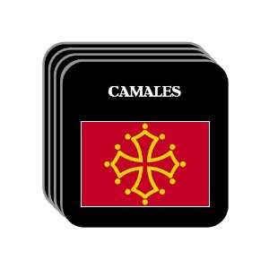  Midi Pyrenees   CAMALES Set of 4 Mini Mousepad Coasters 