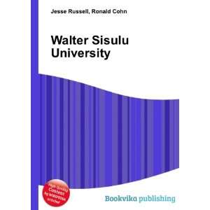  Walter Sisulu University Ronald Cohn Jesse Russell Books