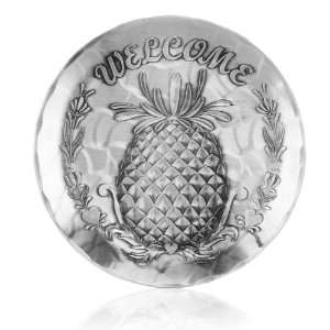 Handmade Pineapple Welcome Coaster by Wendell August Forge  