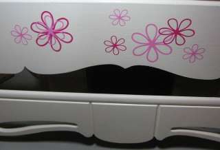 Girls Wall Vinyl Flower Stickers Decal Daisy Floral 6  