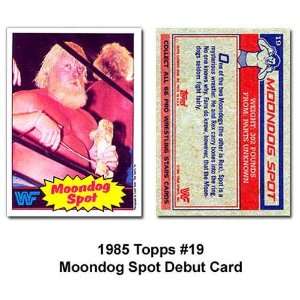  Topps Moondog Spot WWE Debut Card