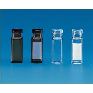 Wheaton 225174 12x32mm Large Opening E Z Vial Clear w/writing patch 