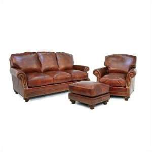  Classic Leather 863 Series Whitley Leather Sofa and Chair 