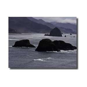  Oregon Coast Monoliths Giclee Print