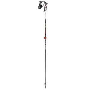  Leki Speed Lock Peak Vario S Adjustable Ski Pole (White 