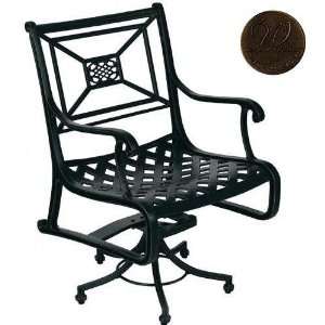  Windham Castings Key Largo Swivel Pedestal Dining Chair 