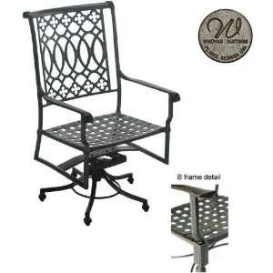  Windham Castings Elysee Swivel Pedestal Dining Chair Frame 