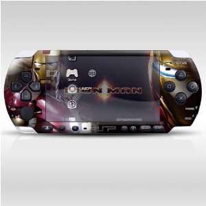  Iron Man Decorative Protector Skin Decal Sticker for PSP 