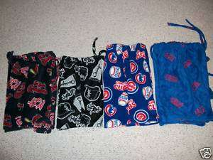 Childrens Unisex Pajama Shorts Cubs, Cardinals, Sox  