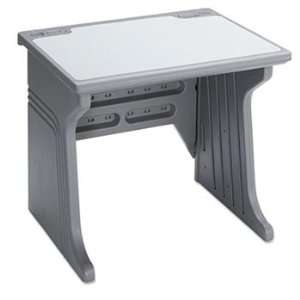  New   Aspira Modular Workstation Desk, Resin, 34w x 28d x 