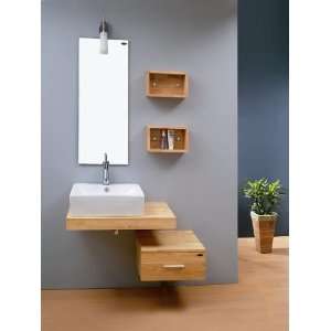 Modern Bathroom Vanity Sink Basin Cabinet Set 30