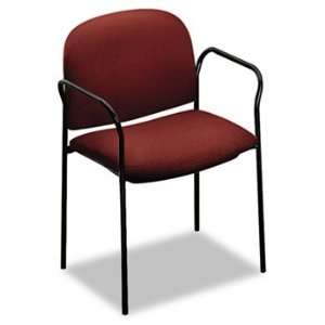   Stacking Arm Chairs, Burgundy, 2/Carton by HON Arts, Crafts & Sewing