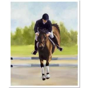   Horse of Sport X by Michelle Moate Signed Giclee Art