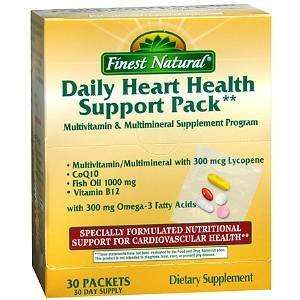  Finest Natural Heart Health Supplement Combo Pk, 30 ea 